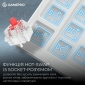 Клавиатура беспроводная GamePro Asgard Ragnar Keychron Super Red Switch Wireless/Bluetooth/USB (MK285WH) White  - фото 5 - интернет-магазин электроники и бытовой техники TTT