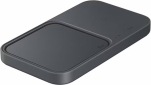 Беспроводное зарядное устройство Samsung Wireless Charger Duo w/o TA 15 Вт (EP-P5400BBEGEU) Dark Gray - фото 3 - интернет-магазин электроники и бытовой техники TTT