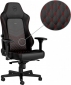 Кресло геймерское NOBLECHAIRS Hero Real Leather (NBL-HRO-RL-BRD) Black/Red - фото 2 - интернет-магазин электроники и бытовой техники TTT