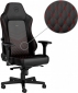 Крісло геймерське NOBLECHAIRS Hero Real Leather (NBL-HRO-RL-BRD) Black/Red - фото 2 - інтернет-магазин електроніки та побутової техніки TTT