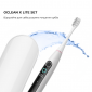 Электрическая зубная щетка Oclean X Lite Set (6970810556414) Grey  - фото 2 - интернет-магазин электроники и бытовой техники TTT