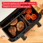 Мультипіч TEFAL Dual Easy Fry&Grill Air Fryer EY905D10 - фото 10 - інтернет-магазин електроніки та побутової техніки TTT