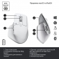 Миша Logitech MX Master 3S Performance Wireless Mouse Bluetooth  (910-006560) Pale Grey - фото 9 - інтернет-магазин електроніки та побутової техніки TTT