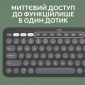 Клавиатура беспроводная Logitech Pebble Keys 2 K380s Tonal UA (920-011851) Graphite  - фото 4 - интернет-магазин электроники и бытовой техники TTT