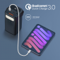 УМБ Techno PowerBank-80 80000 mAh 65W 2xUSB-C 2xUSB-A (powerbank-80) Black  - фото 5 - интернет-магазин электроники и бытовой техники TTT