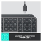 Клавіатура бездротова Logitech MX Master Keys for Business (920-010251) Graphite  - фото 6 - інтернет-магазин електроніки та побутової техніки TTT