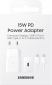 Мережевий зарядний пристрій Samsung 15W Power Adapter Type-C Cable (EP-T1510XWEGEU) White - фото 5 - інтернет-магазин електроніки та побутової техніки TTT