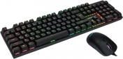 Комплект дротовий Cougar COMBAT Keyboard and Mouse USB Black - фото 2 - інтернет-магазин електроніки та побутової техніки TTT