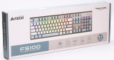 Клавіатура дротова A4Tech FS100 USB Icy Blue - фото 9 - інтернет-магазин електроніки та побутової техніки TTT