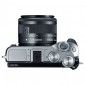 Фотоапарат Canon EOS M6 15-45 IS STM Silver (1725C045) - фото 3 - інтернет-магазин електроніки та побутової техніки TTT