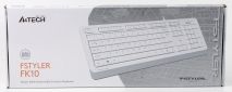 Клавиатура проводная A4Tech FK10 USB (4711421943024) White  - фото 6 - интернет-магазин электроники и бытовой техники TTT