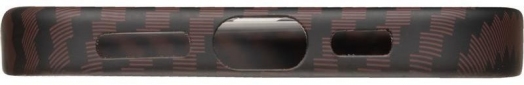 Накладка Gelius Carbon Case (MagSafe) для iPhone 15 Pro Red - фото 5 - інтернет-магазин електроніки та побутової техніки TTT