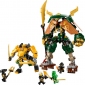 Конструктор LEGO Ninjago Командні роботи ніндзя Ллойда й Арін 764 деталі (71794) - фото 2 - інтернет-магазин електроніки та побутової техніки TTT