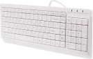 Клавиатура проводная A4Tech FK15 USB (4711421956888) White  - фото 2 - интернет-магазин электроники и бытовой техники TTT