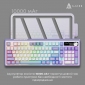 Клавиатура беспроводная Ajazz AK980 V2 Gift Switch V2 Wireless/Bluetooth/USB (AK980-V2-G-PWB) White-Blue - фото 11 - интернет-магазин электроники и бытовой техники TTT