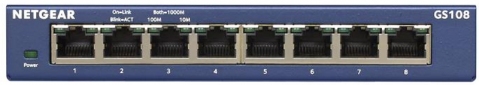 Коммутатор Netgear GS108GE - фото 2 - интернет-магазин электроники и бытовой техники TTT