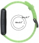 Ремінець Becover Crystal Style для Huawei Band 7 (709430) Green - фото 2 - інтернет-магазин електроніки та побутової техніки TTT