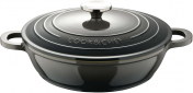 Сотейник з кришкою Bergner Excalibur 24 см (BG-36103-GY) Grey - фото 2 - інтернет-магазин електроніки та побутової техніки TTT