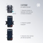Автодержатель Piko M01SH Holder (1283126578205) Black - фото 5 - интернет-магазин электроники и бытовой техники TTT