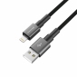 Кабель Grand-X USB-Lightning PL-08B 2,4A 1m Black - фото 4 - интернет-магазин электроники и бытовой техники TTT
