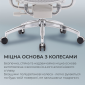 Кресло офисное SIHOO DORO S300 (S300-M202) Mesh Light Grey - фото 13 - интернет-магазин электроники и бытовой техники TTT