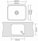 Кухонная мойка INTERLINE UNDER PLUS sateen - фото 4 - интернет-магазин электроники и бытовой техники TTT