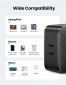 Мережевий зарядний пристрій Ugreen CD217 65W Type-C PD GaN Charger (UGR-70817) Black  - фото 3 - інтернет-магазин електроніки та побутової техніки TTT
