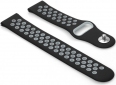 Ремешок BeCover Nike Style для Garmin Vivoactive 3 / 3 Music / Vivomove HR / Vivomove (705774) Black-Gray   - фото 2 - интернет-магазин электроники и бытовой техники TTT