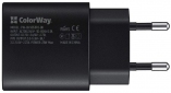 Мережевий зарядний пристрій ColorWay Power Delivery Port PPS USB Type-C (25W) (CW-CHS033PD-BK) Black - фото 2 - інтернет-магазин електроніки та побутової техніки TTT
