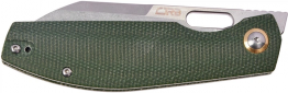Нож складной CJRB Knives Ekko AR-RPM9 Steel (27980356) Micarta Green  - фото 2 - интернет-магазин электроники и бытовой техники TTT