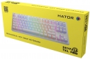 Клавиатура проводная HATOR Skyfall 2 TKL PRO Orange USB (HTK-751) White  - фото 6 - интернет-магазин электроники и бытовой техники TTT