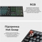 Клавіатура дротова Keychron V6 8K Keychron Super Red Switch Black RGB (V6W-D1-UA) - фото 4 - інтернет-магазин електроніки та побутової техніки TTT