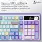 Клавиатура беспроводная Ajazz AK980 V2 Gift Switch V2 Wireless/Bluetooth/USB (AK980-V2-G-PWB) White-Blue - фото 7 - интернет-магазин электроники и бытовой техники TTT