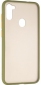 Панель Gelius Bumper Mat Case для Samsung Galaxy A11 (A115) (2099900810398) Green - фото 4 - интернет-магазин электроники и бытовой техники TTT