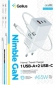 Сетевое зарядное устройство Gelius Nimble GaN 65W GP-HC051 White + Cable Type-C/Type-C (2099900904738) - фото 2 - интернет-магазин электроники и бытовой техники TTT