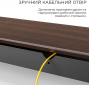 Столик для ноутбука/монітора Officepro MR161DW Dark Wood/Black - фото 6 - інтернет-магазин електроніки та побутової техніки TTT