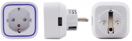 Умная розетка Aeotec Smart Dimmer 6 Z-Wave (ZW099) White - фото 2 - интернет-магазин электроники и бытовой техники TTT