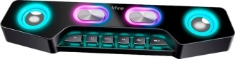 Акустична система Fifine Gaming Speaker A16 RGB AUX / Bluetoth Black - фото 2 - інтернет-магазин електроніки та побутової техніки TTT