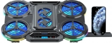 Охолоджувальна підставка для ноутбука Gamepro CP770 Black - фото 2 - інтернет-магазин електроніки та побутової техніки TTT