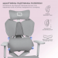 Кресло геймерское SIHOO Xallking X5C (X5FC-N101) Mesh Grey  - фото 6 - интернет-магазин электроники и бытовой техники TTT