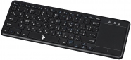 Клавіатура 2E Touch Keyboard KT100 WL (2E-KT100WB) Black  - фото 3 - інтернет-магазин електроніки та побутової техніки TTT