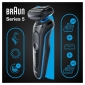 Електробритва Braun Series 5 51-B4650cs Black/Blue - фото 4 - інтернет-магазин електроніки та побутової техніки TTT