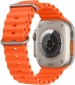 Apple Watch Ultra 2 GPS + Cellular, 49mm Titanium Case with Orange Ocean Band (MREH3UL/A) - фото 3 - интернет-магазин электроники и бытовой техники TTT