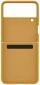Чохол Leather Cover для Samsung Galaxy Flip3 (EF-VF711LYEGRUЗ) Mustard - фото 6 - інтернет-магазин електроніки та побутової техніки TTT