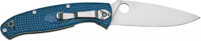 Нож складной Spyderco Resilience FRN S35VN (871524) Blue  - фото 2 - интернет-магазин электроники и бытовой техники TTT