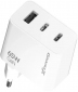 Сетевое зарядное устройство Grand-X GaN 65W CH-990W 2xType-C + USB-A C White - фото 4 - интернет-магазин электроники и бытовой техники TTT