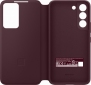 Чохол-книжка Samsung Smart Clear View Cover для Samsung Galaxy S22 (EF-ZS901CEEGRU) Burgundy - фото 5 - інтернет-магазин електроніки та побутової техніки TTT