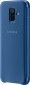 Чехол-книжка Samsung Flip wallet cover A6 2018 (EF-WA600CLEGRU) Blue - фото 5 - интернет-магазин электроники и бытовой техники TTT