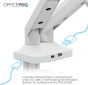 Настольное крепление для монитора Officepro MA452W  - фото 7 Настольное крепление для монитора Officepro MA452W  - фото 7 - интернет-магазин электроники и бытовой техники TTT