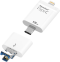USB флеш-накопичувач PhotoFast 4-in-1 i-FlashDrive iTypeC 128GB (iTypeC128GB) - фото 2 - інтернет-магазин електроніки та побутової техніки TTT
